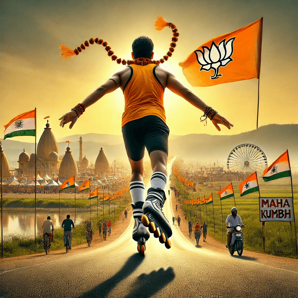 MahaKumbh 2025: छत्तीसगढ़ से अजय निषाद की 600 किलोमीटर की स्केटिंग यात्रा, महाकुंभ मेला में श्रद्धा और साहस की अद्भुत मिसाल